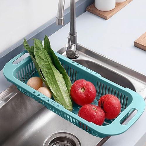 Adjustable Over-the-Sink Colander for Kitchen Ductility