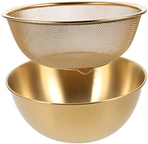 NAMOARLYStainless Steel Drain Basket 1 Set