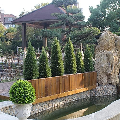Perfect Trio ECOLVANT 3 Ft Artificial Topiary Trees