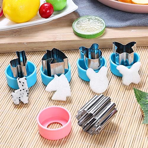 Perfect for Kids - 15 Vegetable Cutter Shapes Set