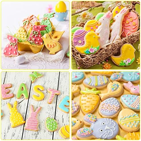 Stainless Steel Easter Cookie Cutters 7 Piece Set