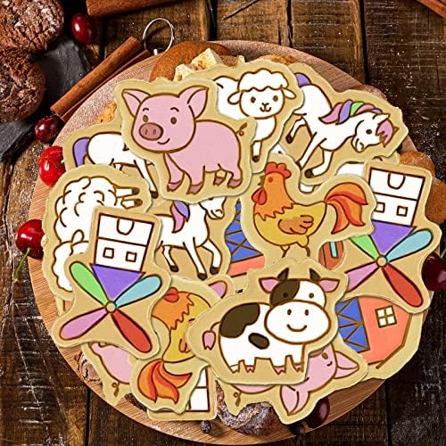 Cunhill Farm Animal Cookie Cutters Set - 8 PC