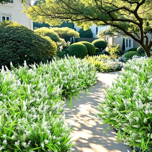 Ouddy Decor Fake Outdoor artificial planted flowers 24 bundles