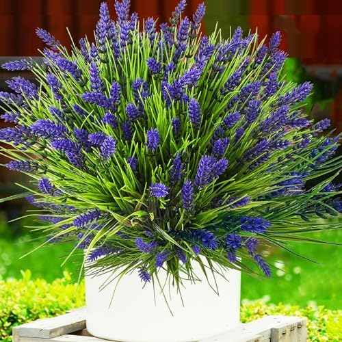 22 Pcs Artificial Plants Outdoor
