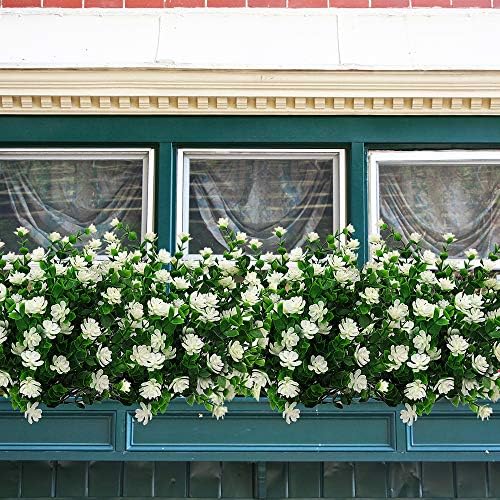 10 Bundles Fake Eucalyptus Plants