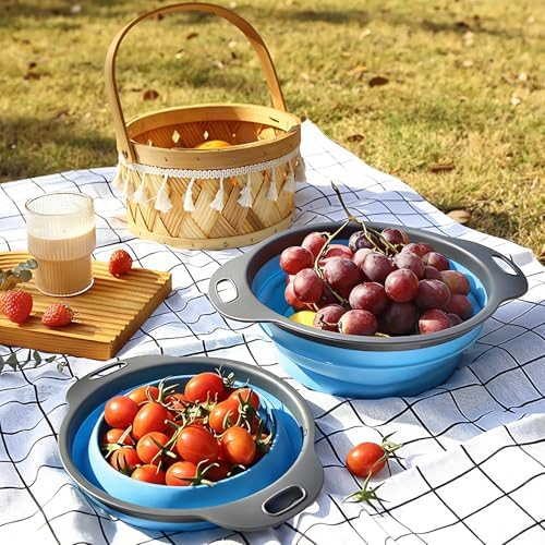 Collapsible Kitchen Colander Set