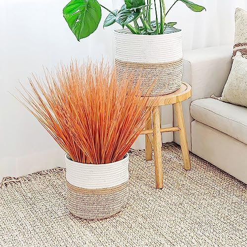 20PCS Fake Grass artificial onion grass for garden