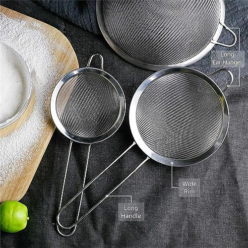 Triple Culinary Strainer Set