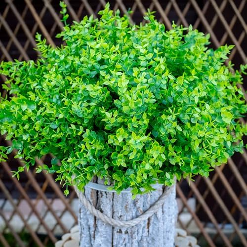 Durable Outdoor Artificial Boxwood Shrubs