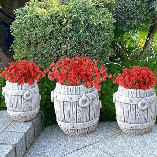 Hananona 14-Pack Red Artificial Flowers