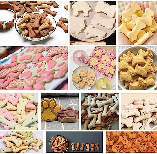 ANCKNE Dog Bone Cookie Cutter Set
