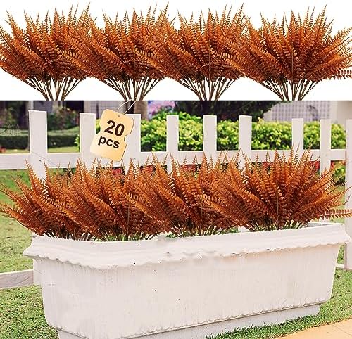 Fall Delight Realistic Artificial Boston Ferns for Your Home