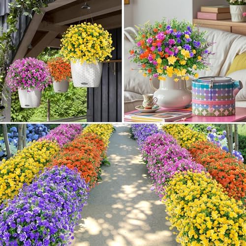 20 Essential Outdoor Artificial Plants and Faux Flowers