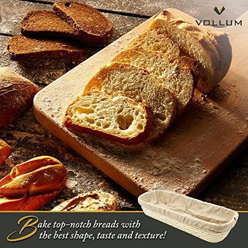 Perfectly Crispy Bread Banneton Basket