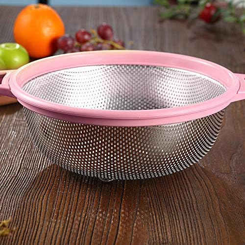 High-Quality Stainless Steel Colander for Kitchen Use