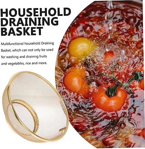 GRIRIW Fine Mesh Stainless Steel Colander