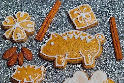Pig Farm Animal Cookie Cutter Set 3-Piece - Durable Safe