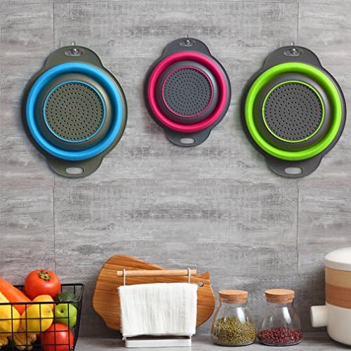 QiMH Collapsible Kitchen Colander Set