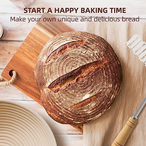 Perfect Bread Proofing Baskets with Linen Liner Hand-Woven Rattan More