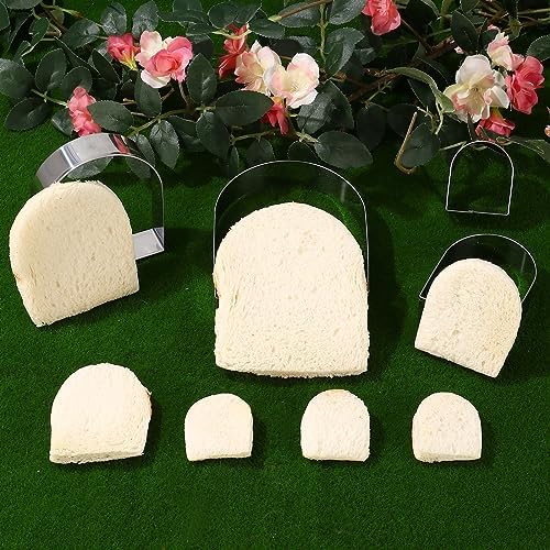 Stainless Steel Arched Cookie Cutter Set for Baking
