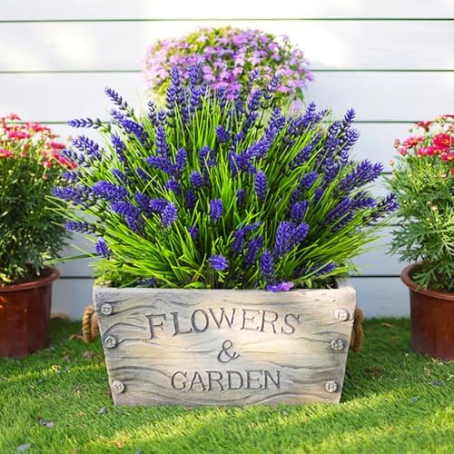 22 Pcs Artificial Plants Outdoor