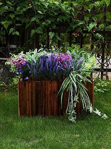 19 Bunches Fake Plants Outdoor
