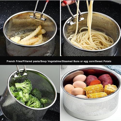 Tenta Kitchen Colander with Remote Handle Effortless Cooking
