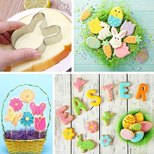 Hygge Easter Themed Cookie Cutters Set